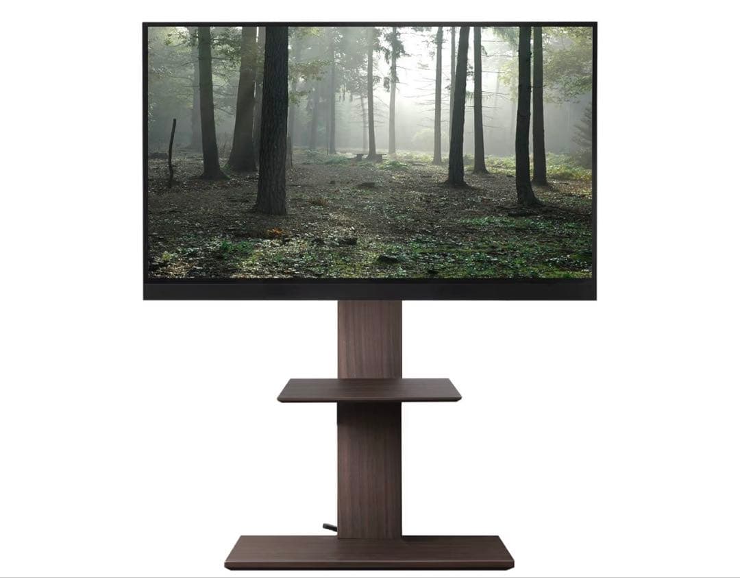 タンスのゲン テレビスタンド ガス昇降 上下左右 首振り 32～65インチ対応