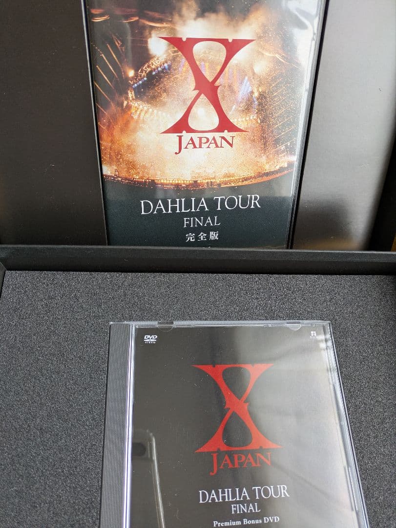 XJAPAN 、DAHLlA TOUR FlNAL、初回限定コレクターズBOX
