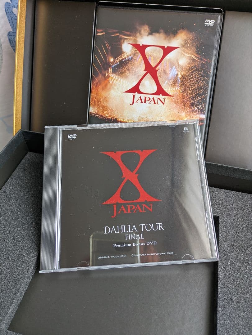 XJAPAN 、DAHLlA TOUR FlNAL、初回限定コレクターズBOX