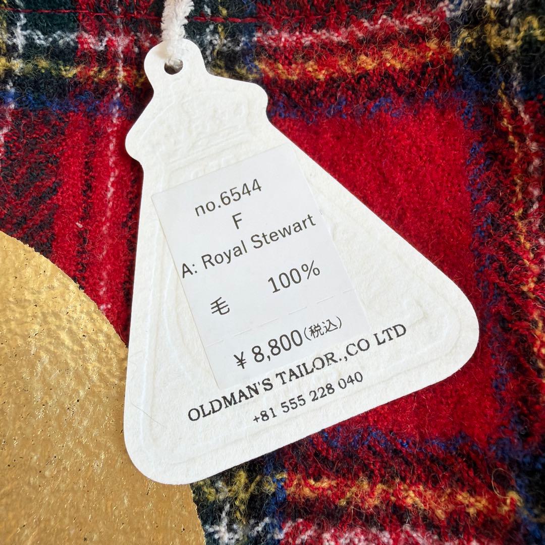 【新品タグ付き】R＆D.M.Co_オールドマンズテーラーチェック柄トートバッグ