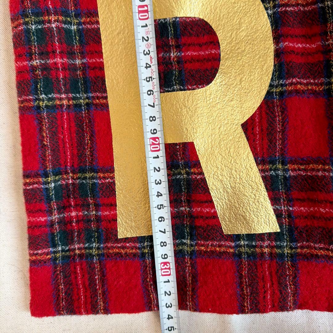 【新品タグ付き】R＆D.M.Co_オールドマンズテーラーチェック柄トートバッグ