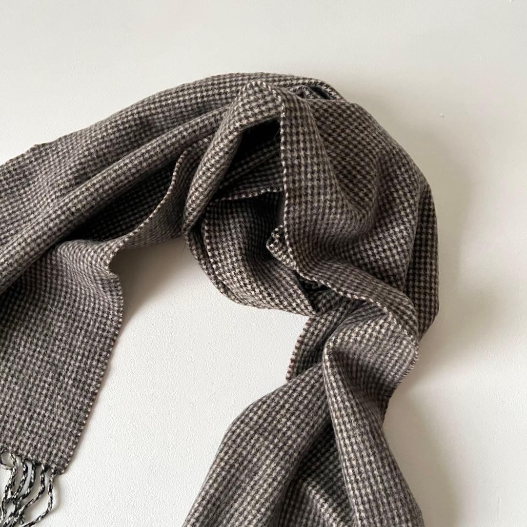 【Sale】Drake’sアンゴラウール マフラーDrakesドレイクス