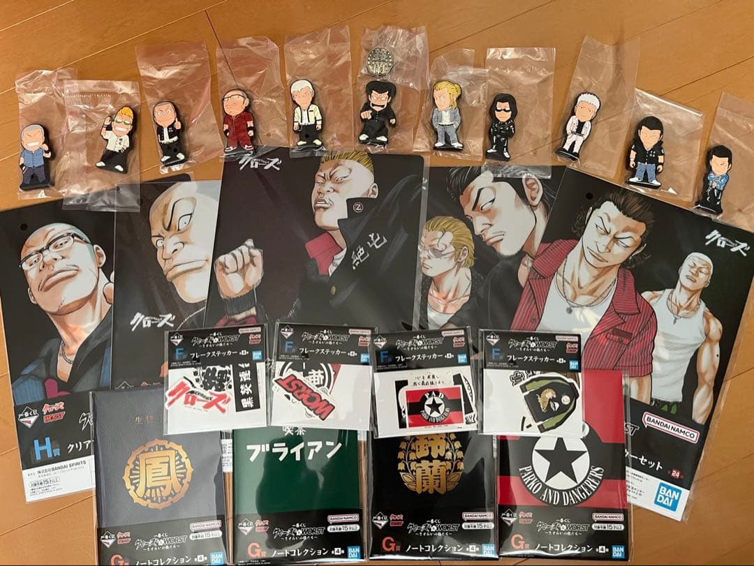 一番くじ　クローズ　坊屋　月島　フィギュア　他