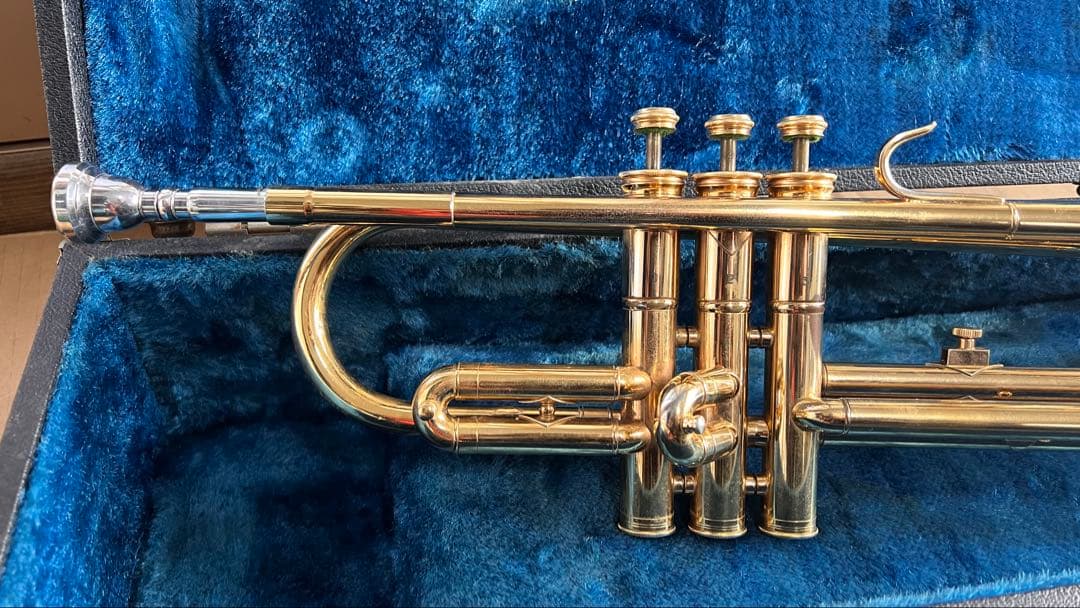 ゴールド 美品 トランペット Nikkan TR-134 TR-133 ニッカン