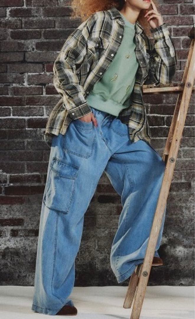 DOUBLE STANDARD CLOTHING バナナ刺繍スウェット