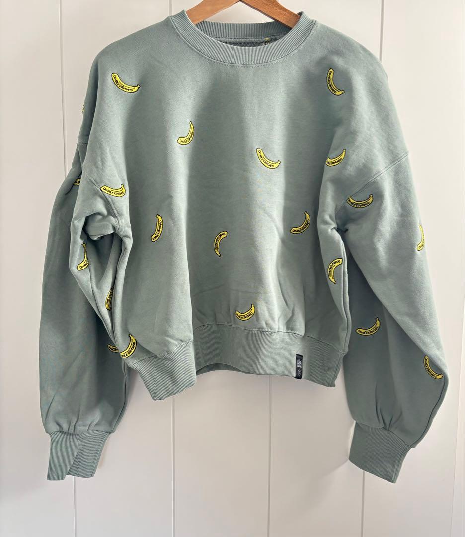 DOUBLE STANDARD CLOTHING バナナ刺繍スウェット