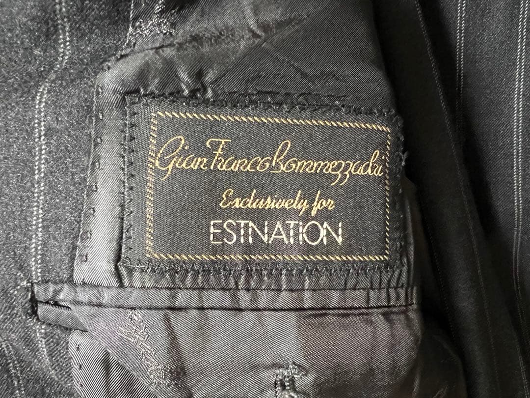 28万　ジャンフランコボメザトリ　スーツ　セットアップ　ESTNATION