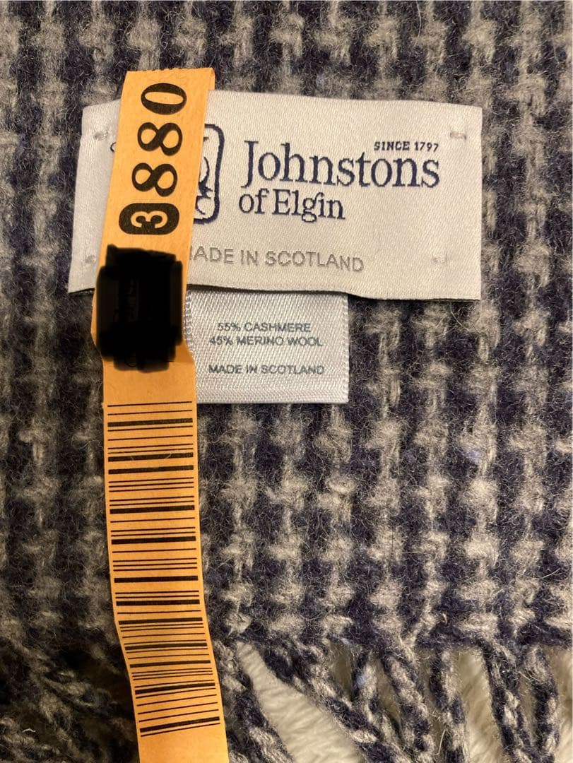 JOHNSTONS ジョンストンズ マフラー ストール カシミヤ