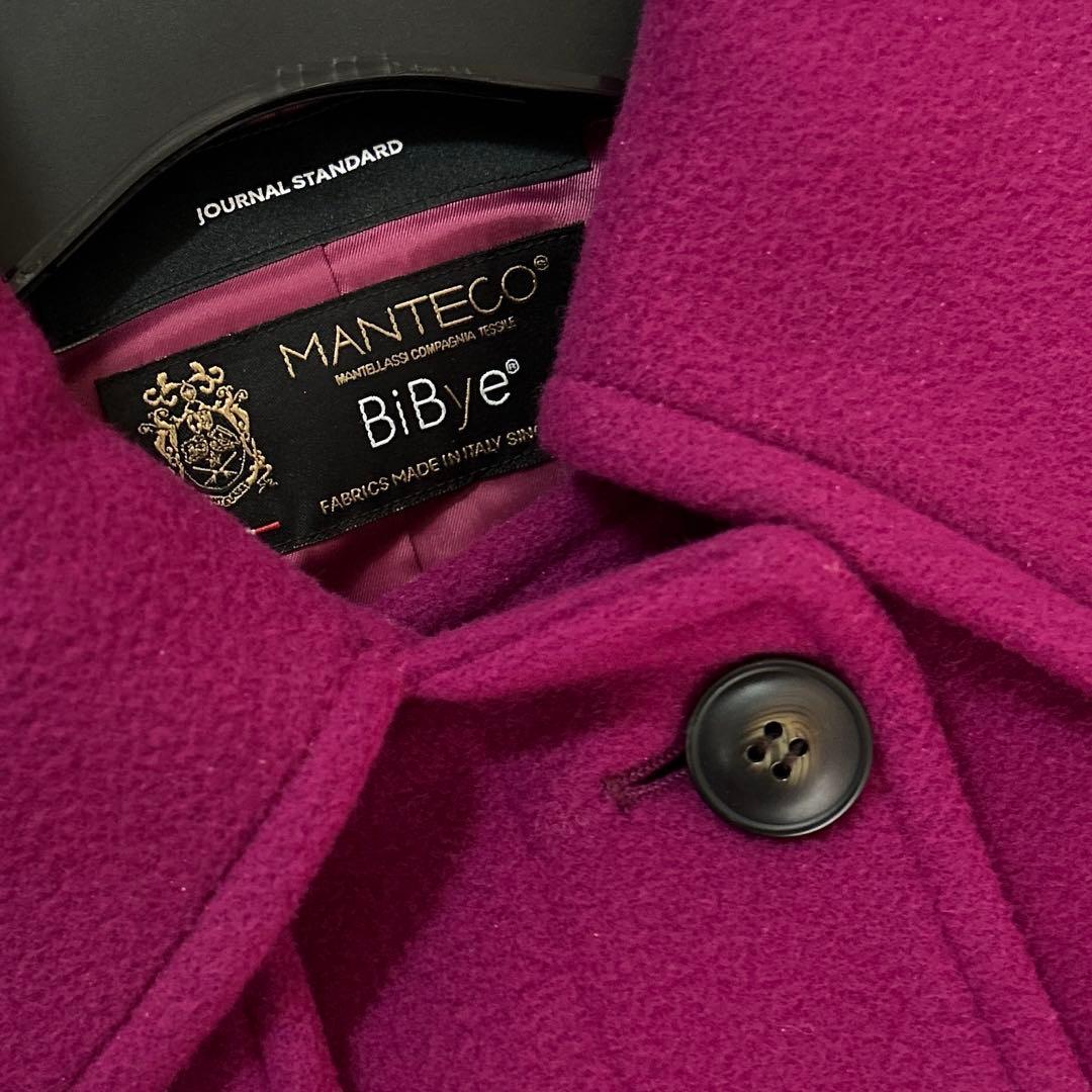 JOURNAL STANDARD MANTECO 紫 チェスターコート