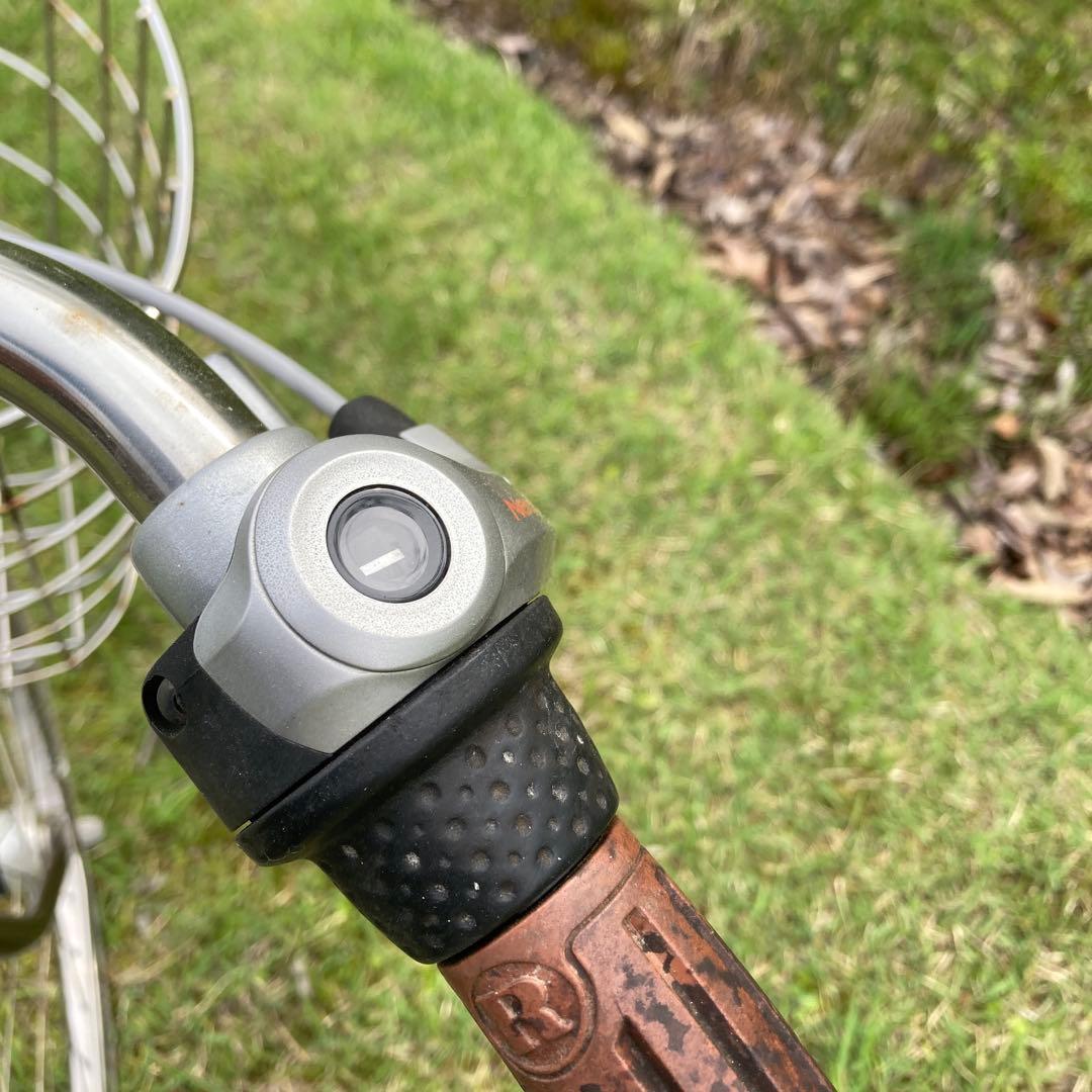 ブリヂストン　シティサイクル ブラウン 26インチ　自転車