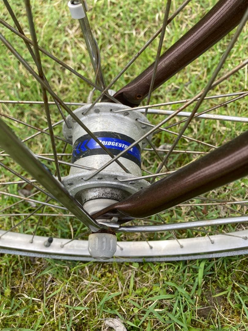 ブリヂストン　シティサイクル ブラウン 26インチ　自転車