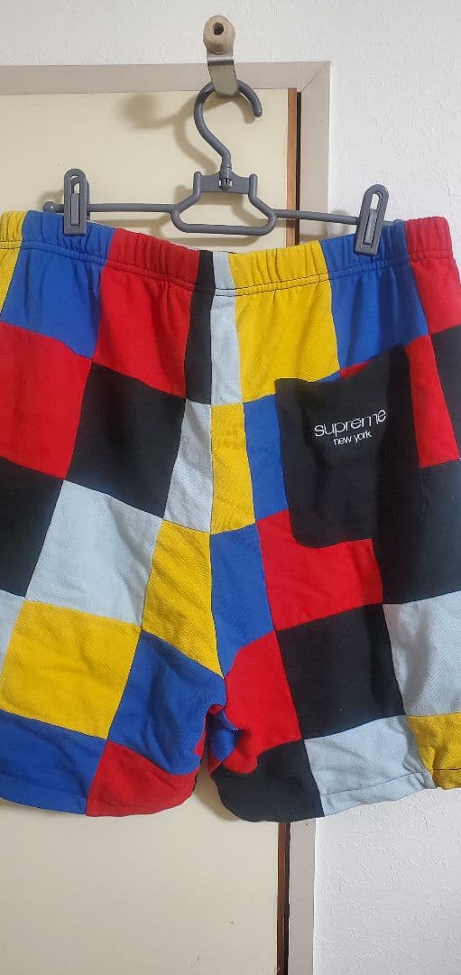 シュプリーム Patchwork Pique Shortショートパンツ