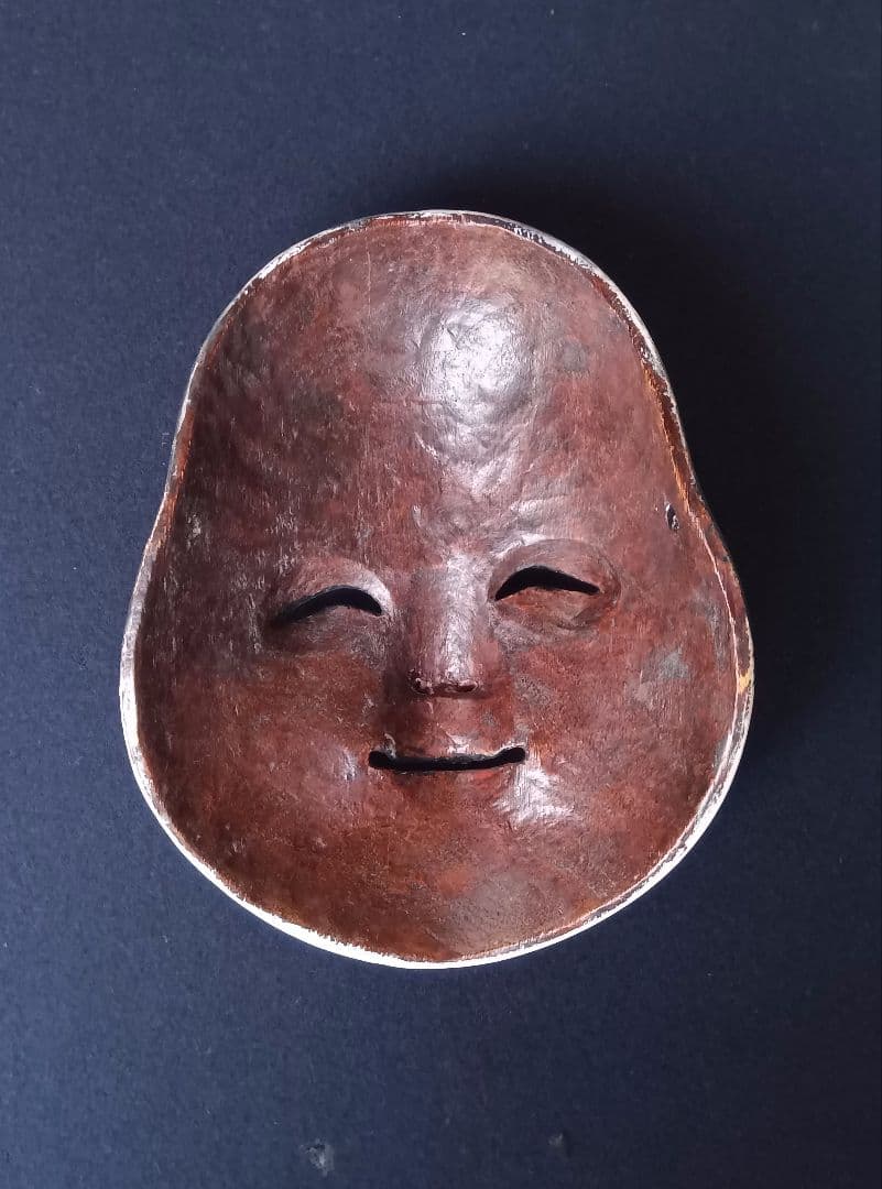 木彫り　能面