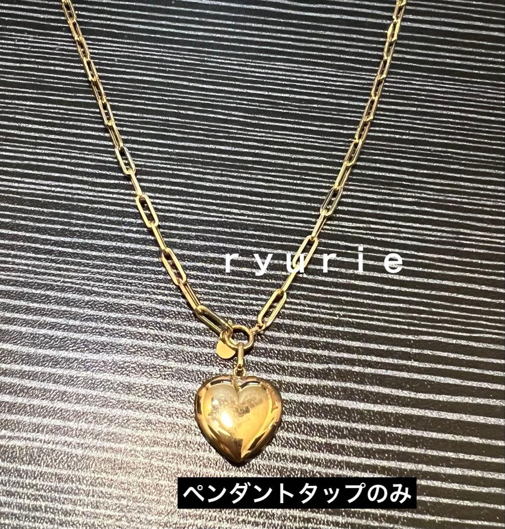 【値下げ】18金レディースペンダントタップ/チャームハート　セール❣️