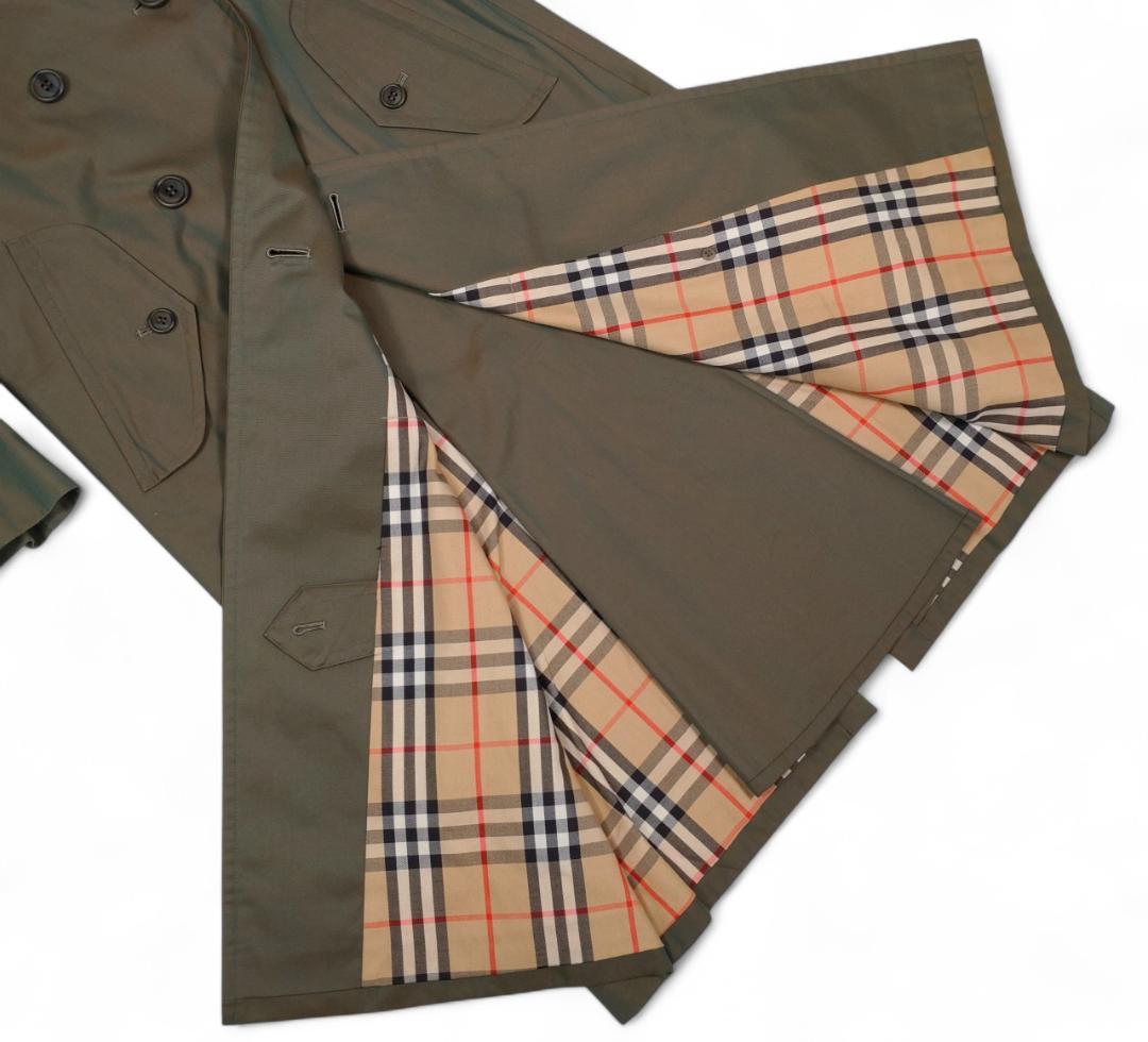 極美品✨BURBERRYS バーバリー ロング トレンチコート 玉虫色