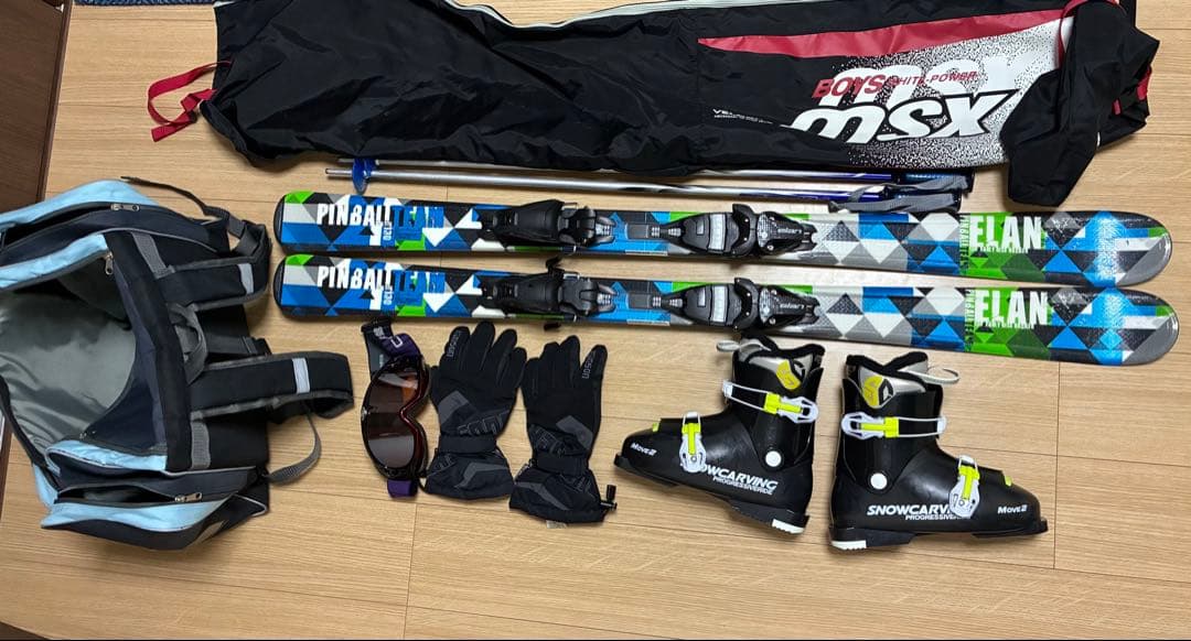 elan ジュニアスキーセット おまけ付 エラン 男の子 キッズ 子ども 小学生