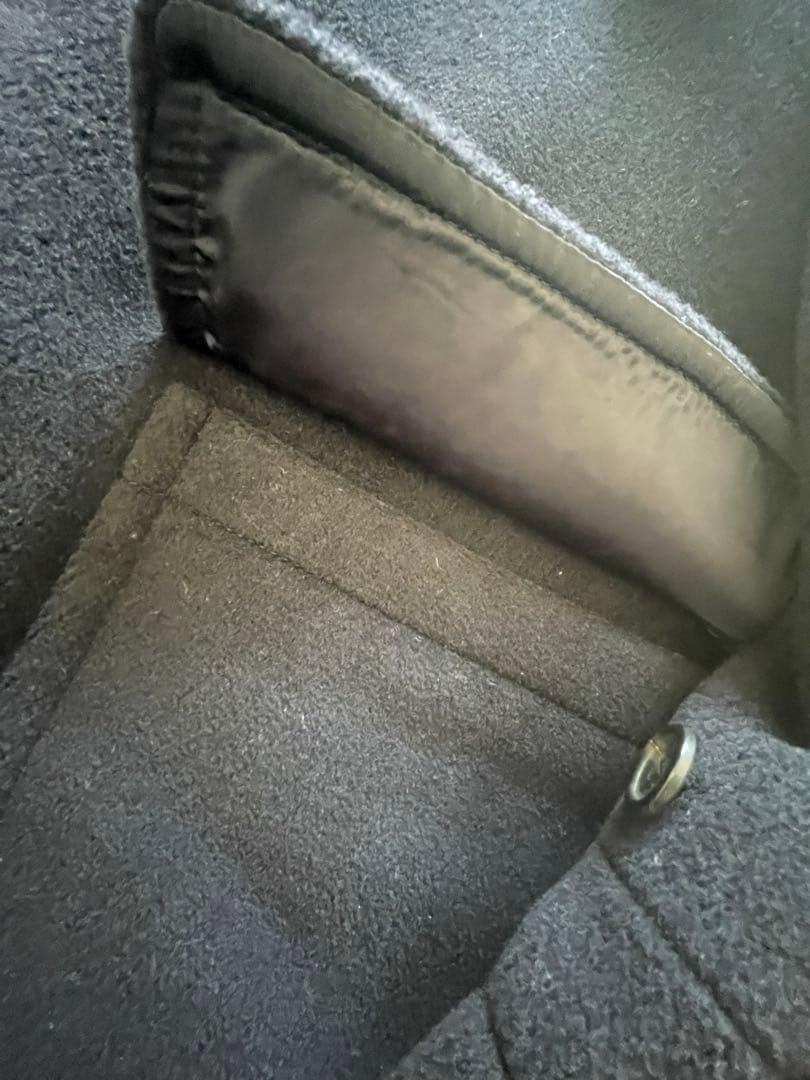 ＬサイズJ.PRESS ダッフルコート日本製 ネイビー フード付 ジェイプレス