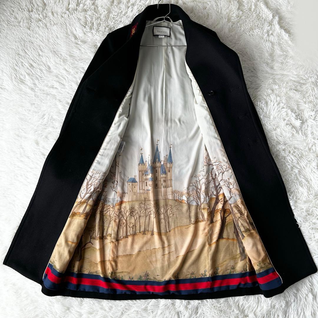 ◎Rare現行◎GUCCI キングスネーク×タイガー×Bee チェスターコート