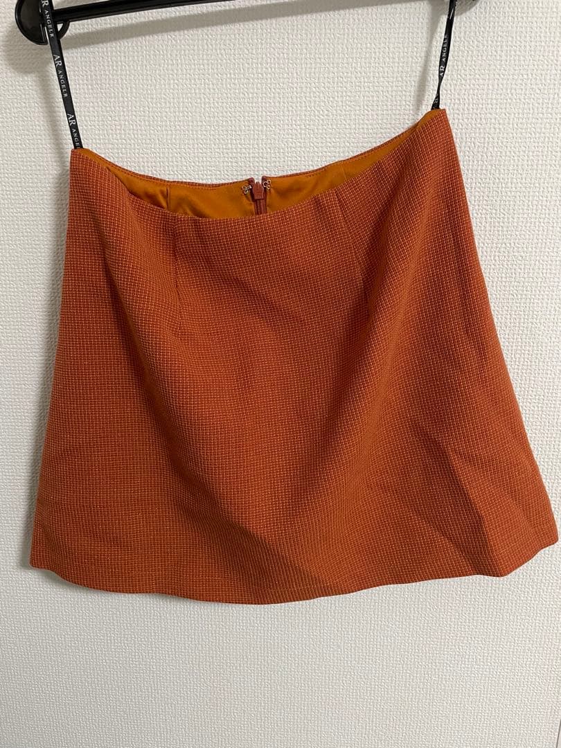 AR ANGELR オレンジ Vネックドレス AR24347