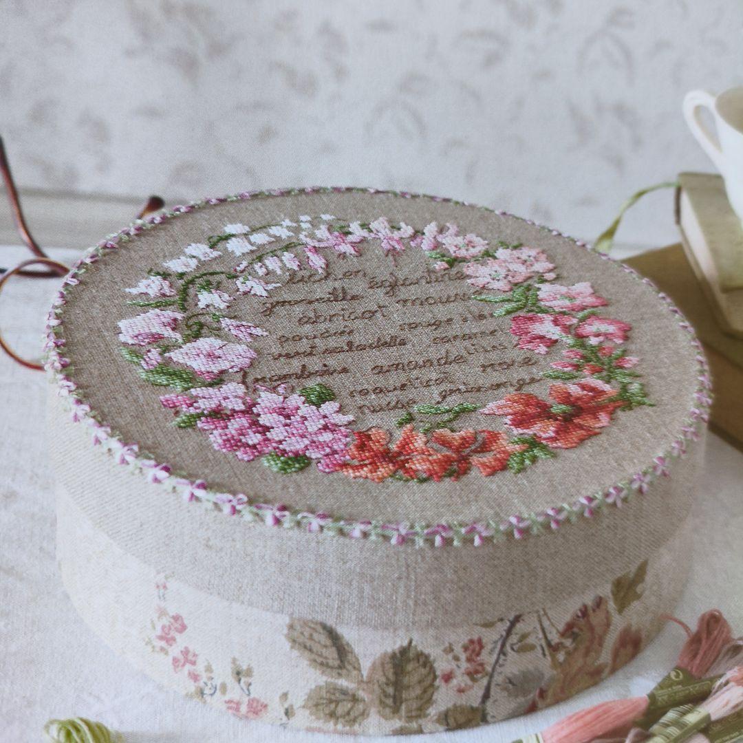 クロスステッチ　洋書　ヴェロニクアンジャンジェ　図案本