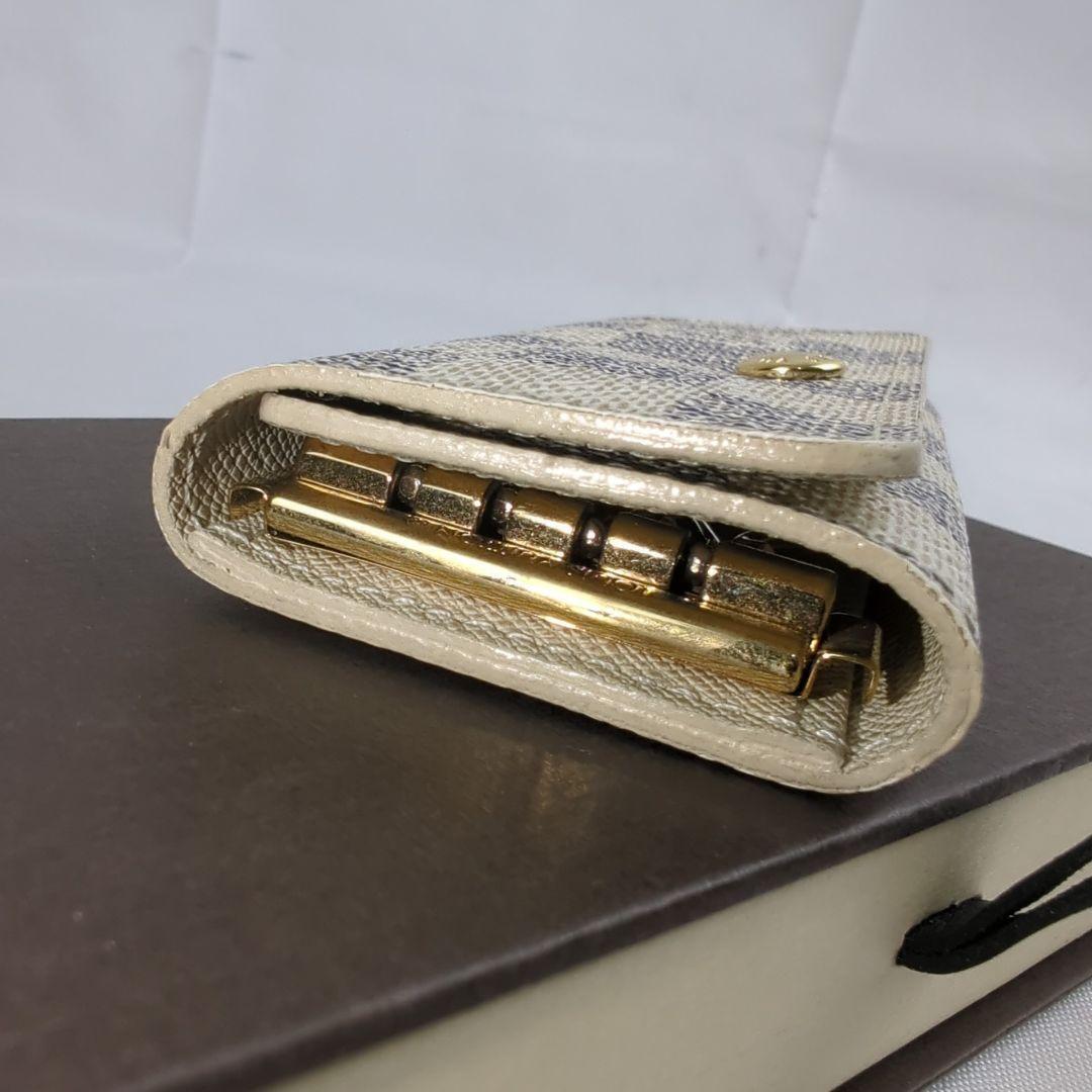 【新品級】LOUISVUITTON アズール ミュルティクレ 4連 キーケース