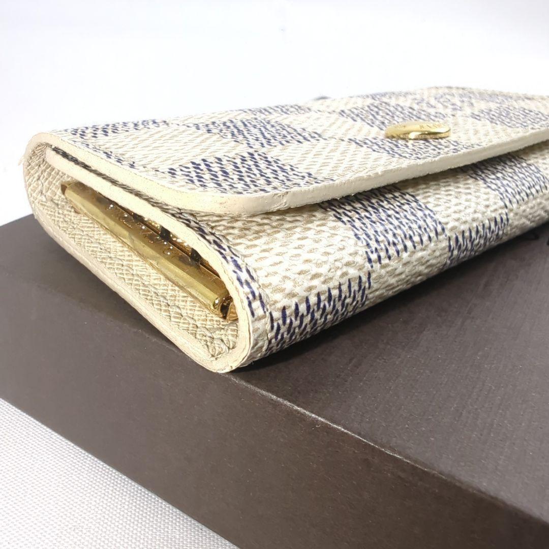 【新品級】LOUISVUITTON アズール ミュルティクレ 4連 キーケース