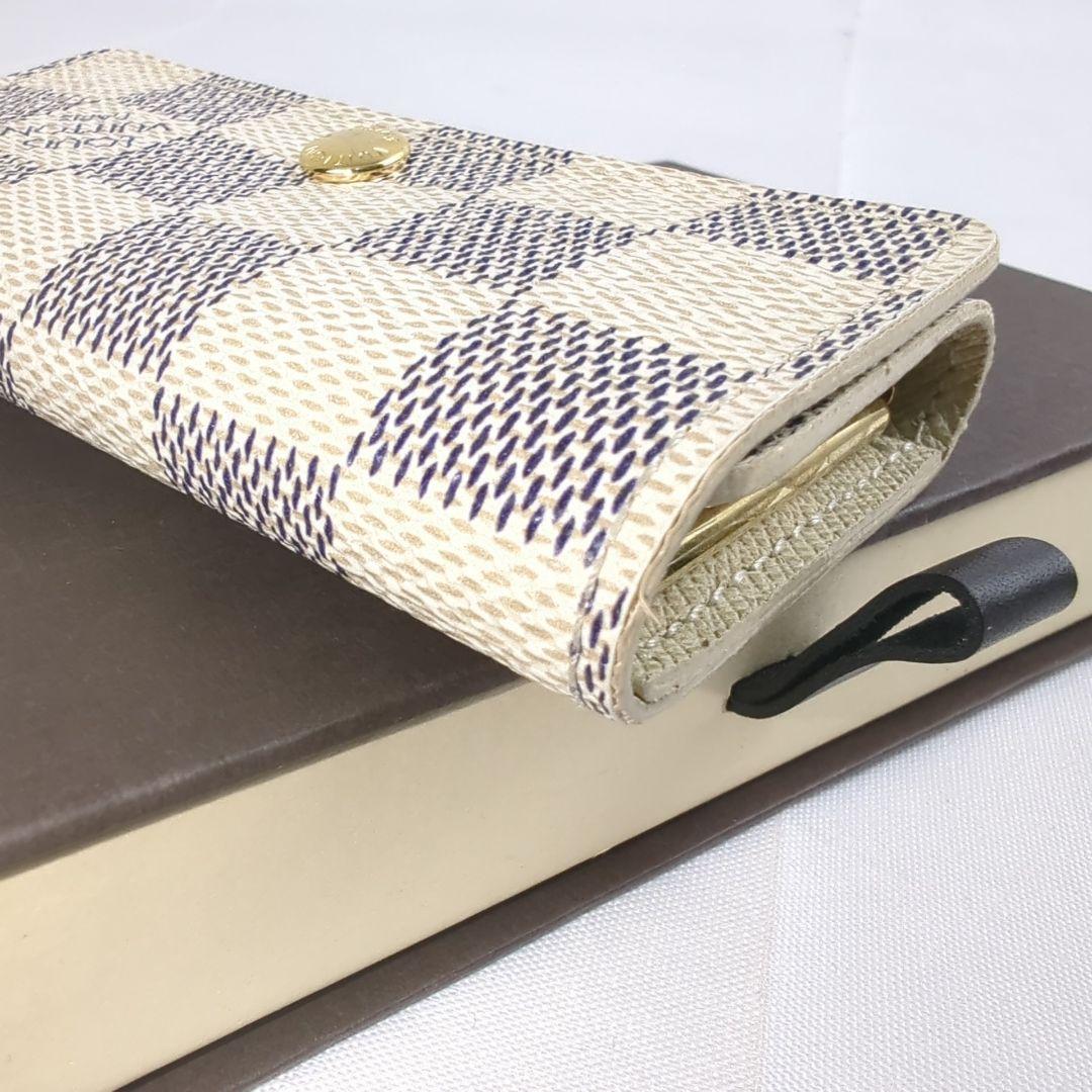 【新品級】LOUISVUITTON アズール ミュルティクレ 4連 キーケース