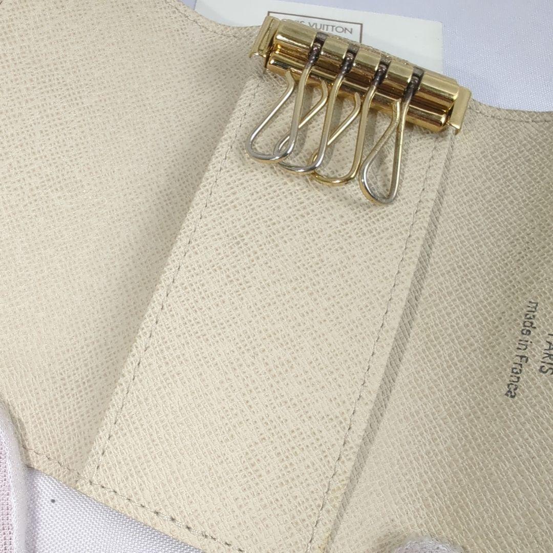 【新品級】LOUISVUITTON アズール ミュルティクレ 4連 キーケース