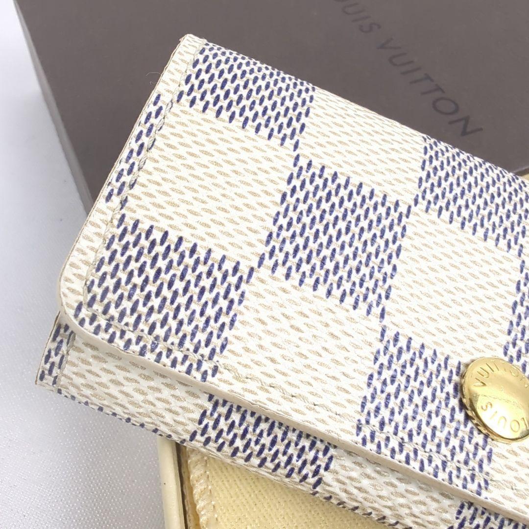 【新品級】LOUISVUITTON アズール ミュルティクレ 4連 キーケース