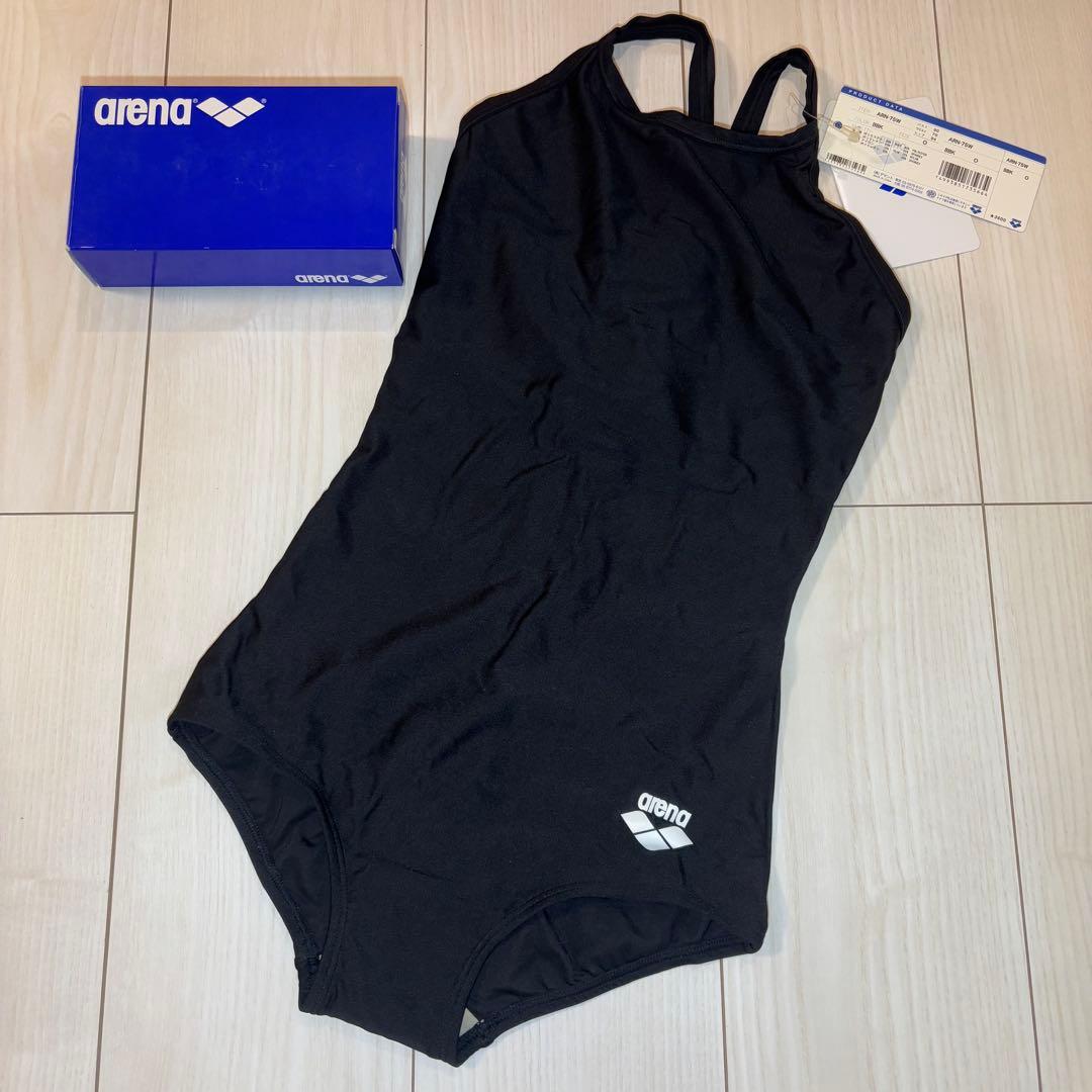 【新品未使用】ARN-75W Oサイズ　BBK ブラック　アリーナ arena