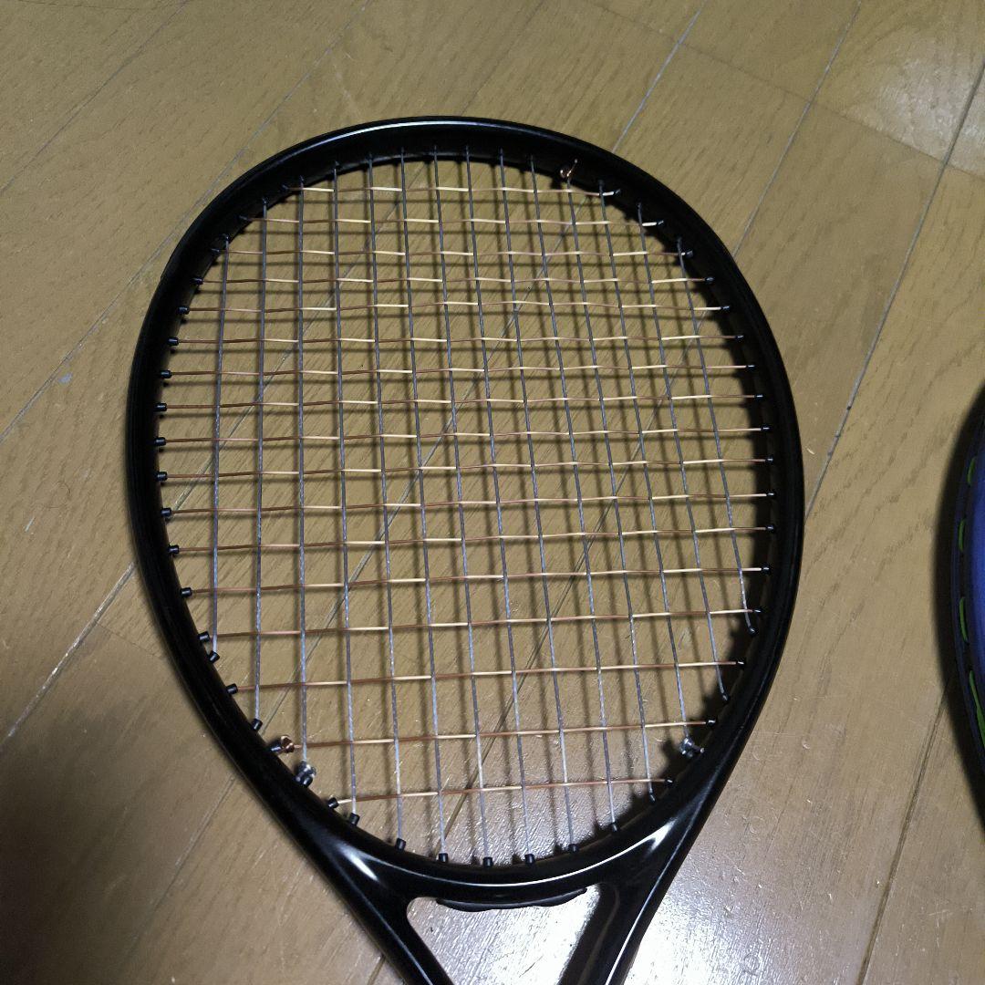 ミニテニス　ラケット 黒と青 2本セット