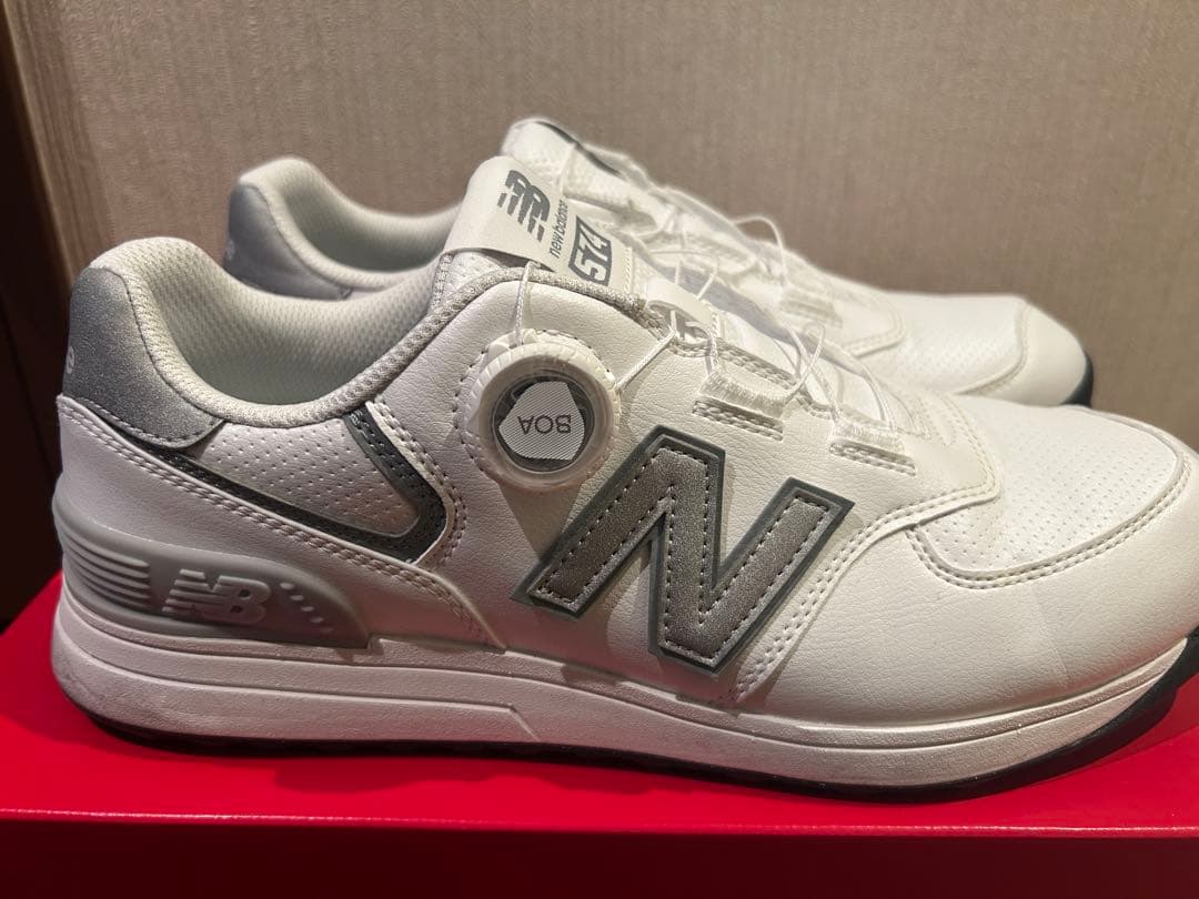 ニューバランス 574 v4 SL BOA(R) UG574B ホワイト／グレー