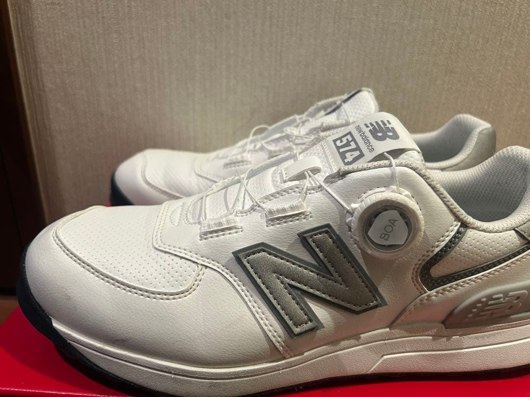 ニューバランス 574 v4 SL BOA(R) UG574B ホワイト／グレー