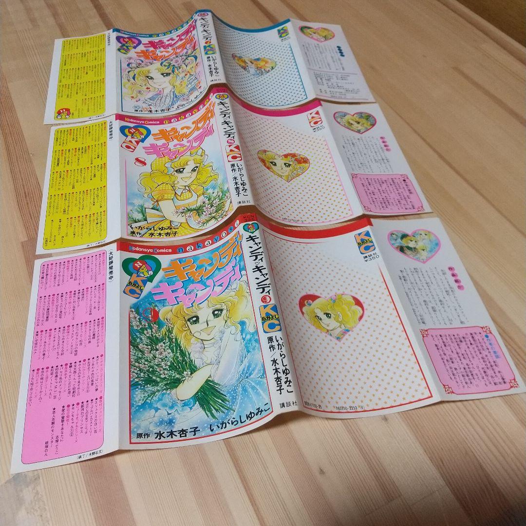 のんちさん専用キャンディキャンディ　全9巻　黒文字統一　並セット