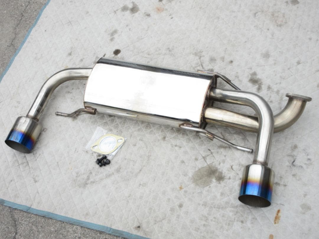 美品 メーカー不明 マフラー 86 brz zn6 zc6 前期 レア