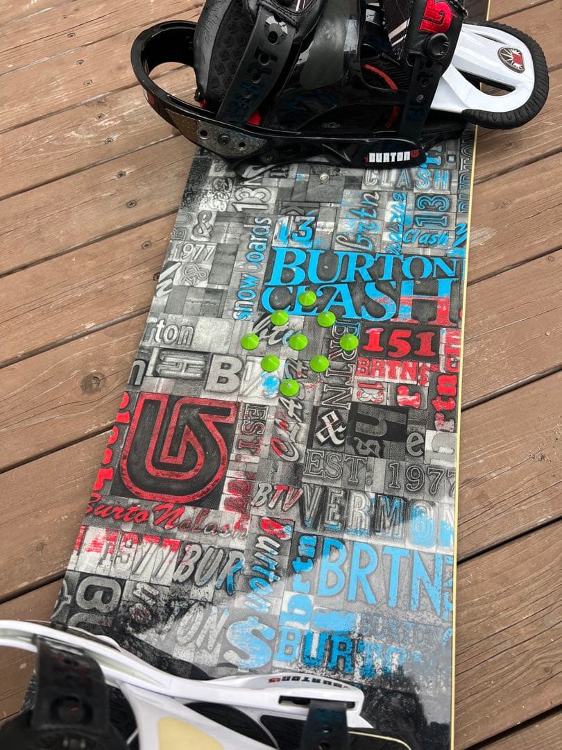 burton　clash151 バインディング付き セット