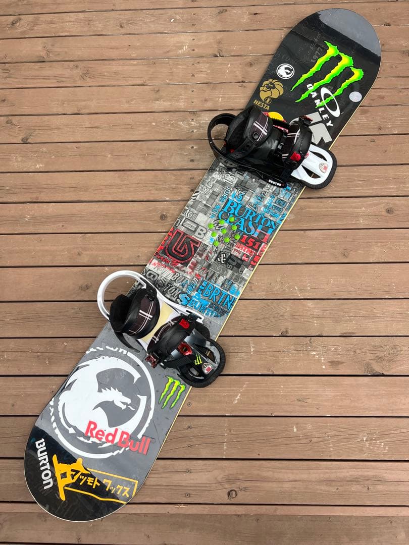 burton　clash151 バインディング付き セット