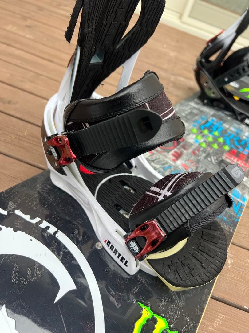 burton　clash151 バインディング付き セット
