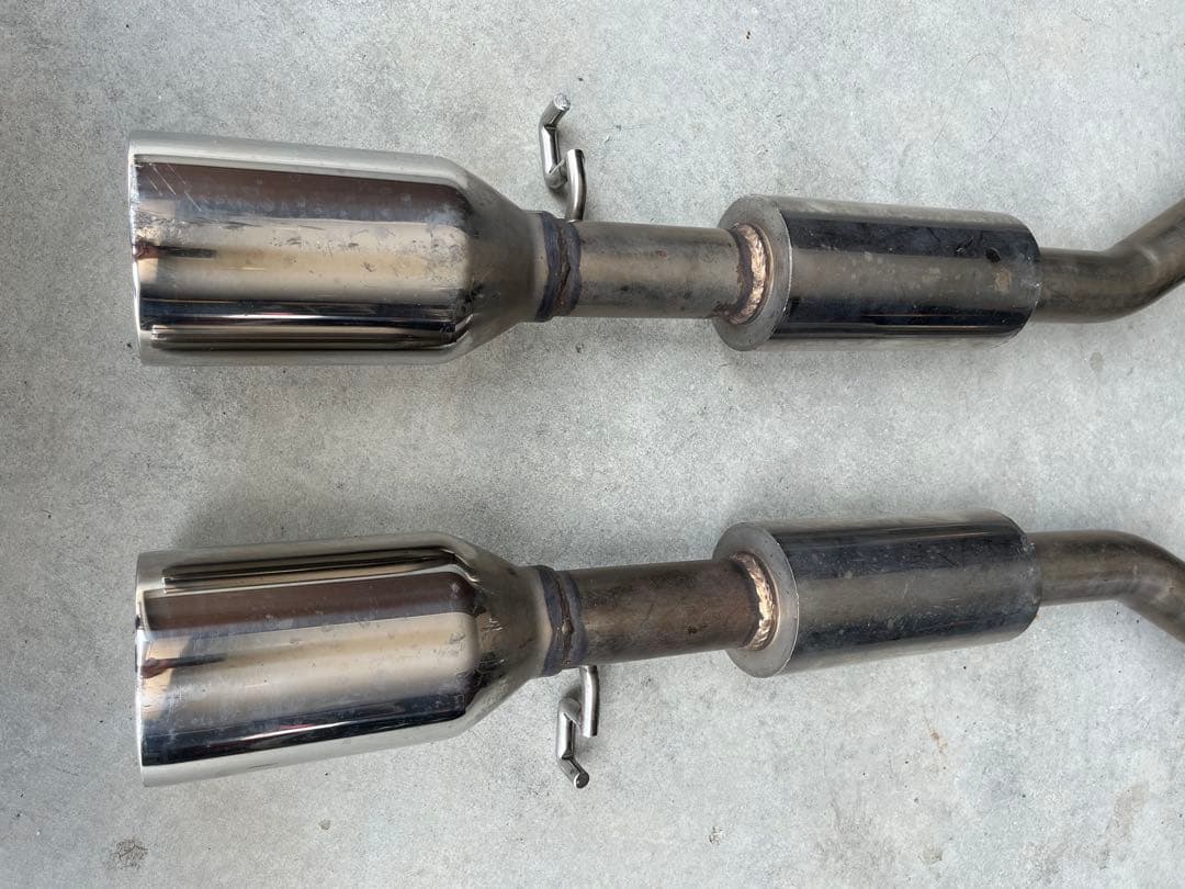 30セルシオ後期 スリーキャッツ製 リアピースマフラー