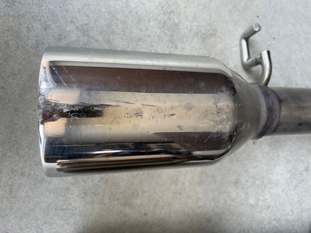 30セルシオ後期 スリーキャッツ製 リアピースマフラー