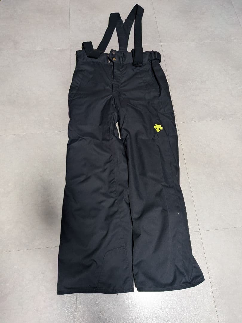 DESCENTE スキーウェア イエロー ブラック