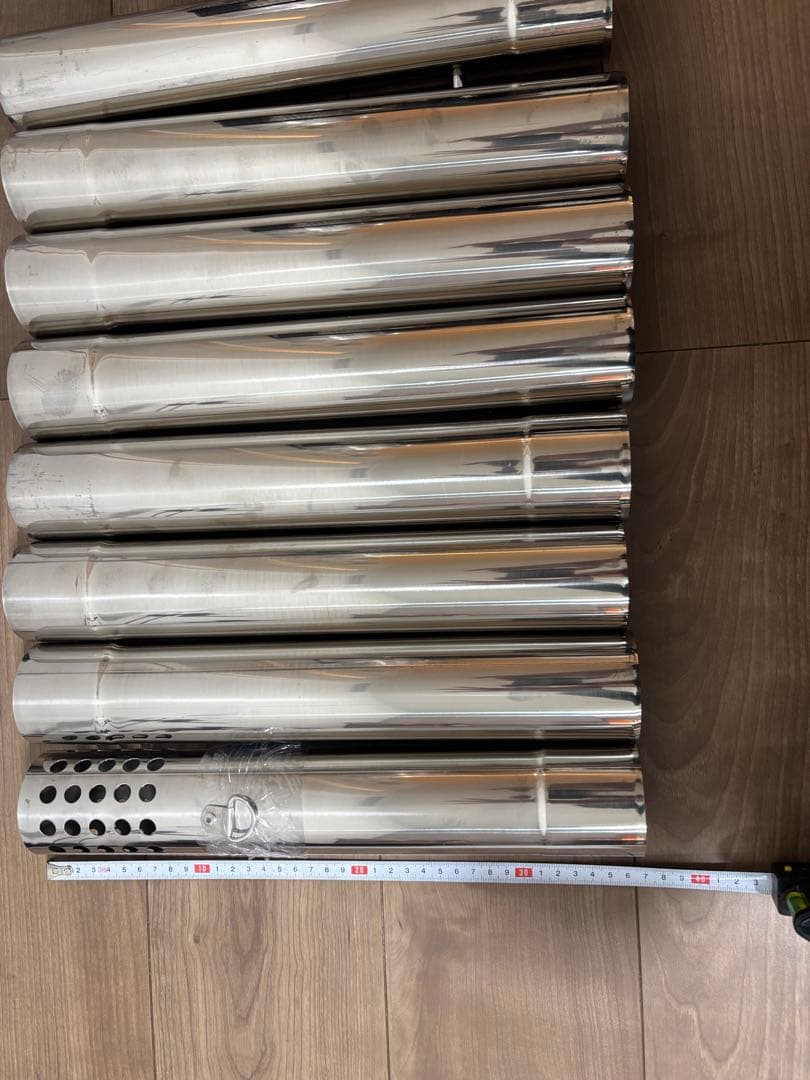 VASTLAND薪ストーブ延長煙突など5点のスターターキット付き新品未使用