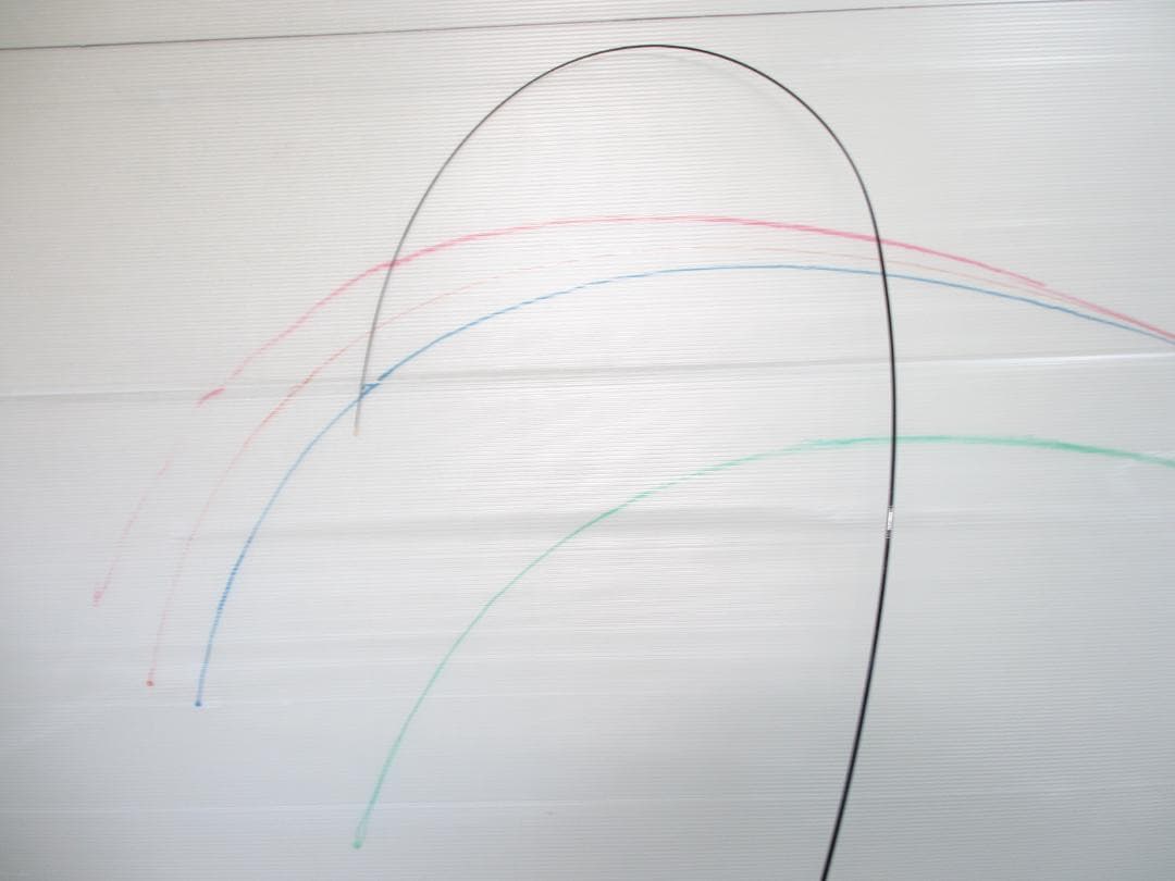 カーボン穂先 がまかつ Re穂先対応 タイプB 1.5～1.7号 (1001-1