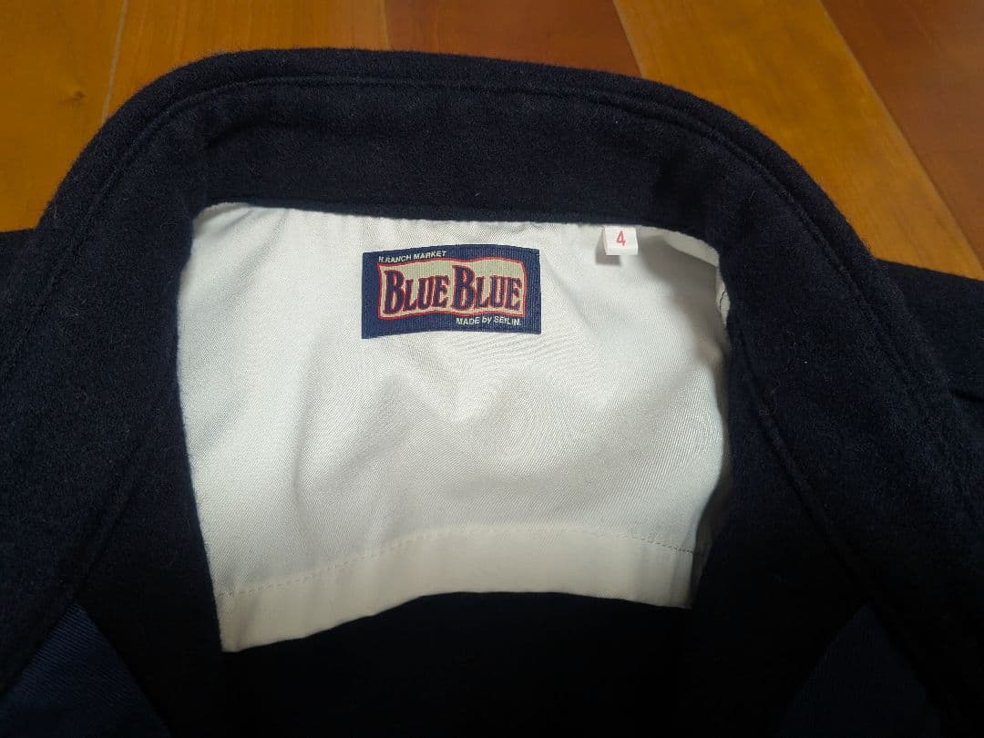 BLUE BLUE カバーオール ネイビー サイズ4