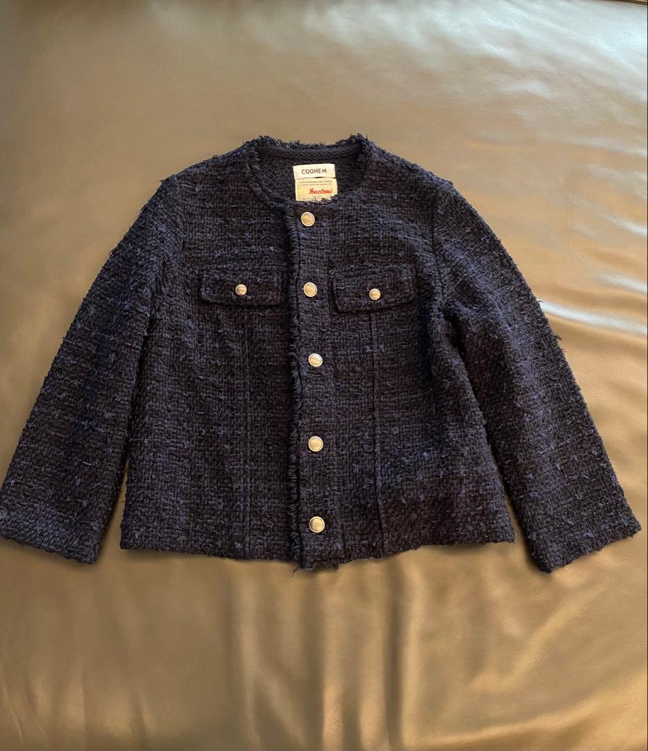 COOHEM ツイードジャケット
