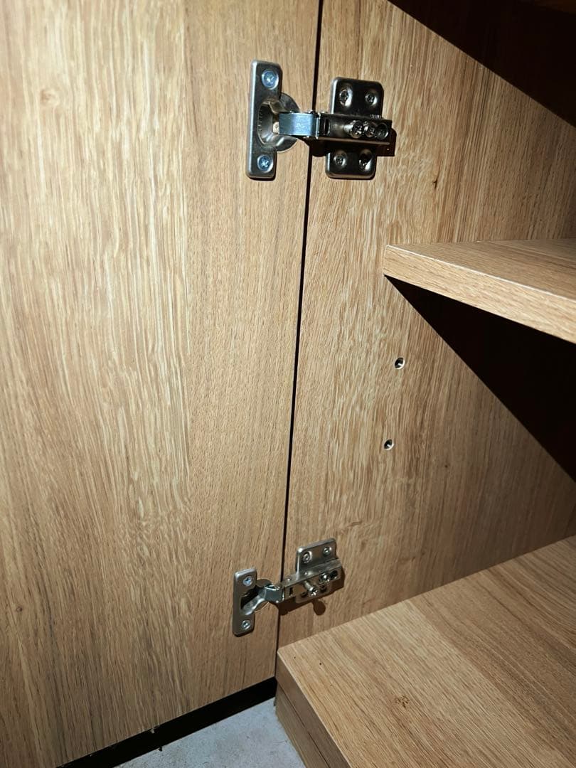 【けん】キッチンカウンター 食器棚北欧風 東馬 大川家具 OCTA120