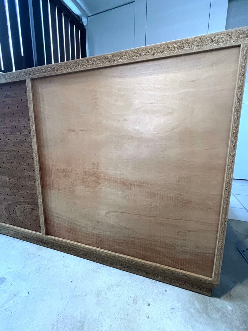 【けん】キッチンカウンター 食器棚北欧風 東馬 大川家具 OCTA120