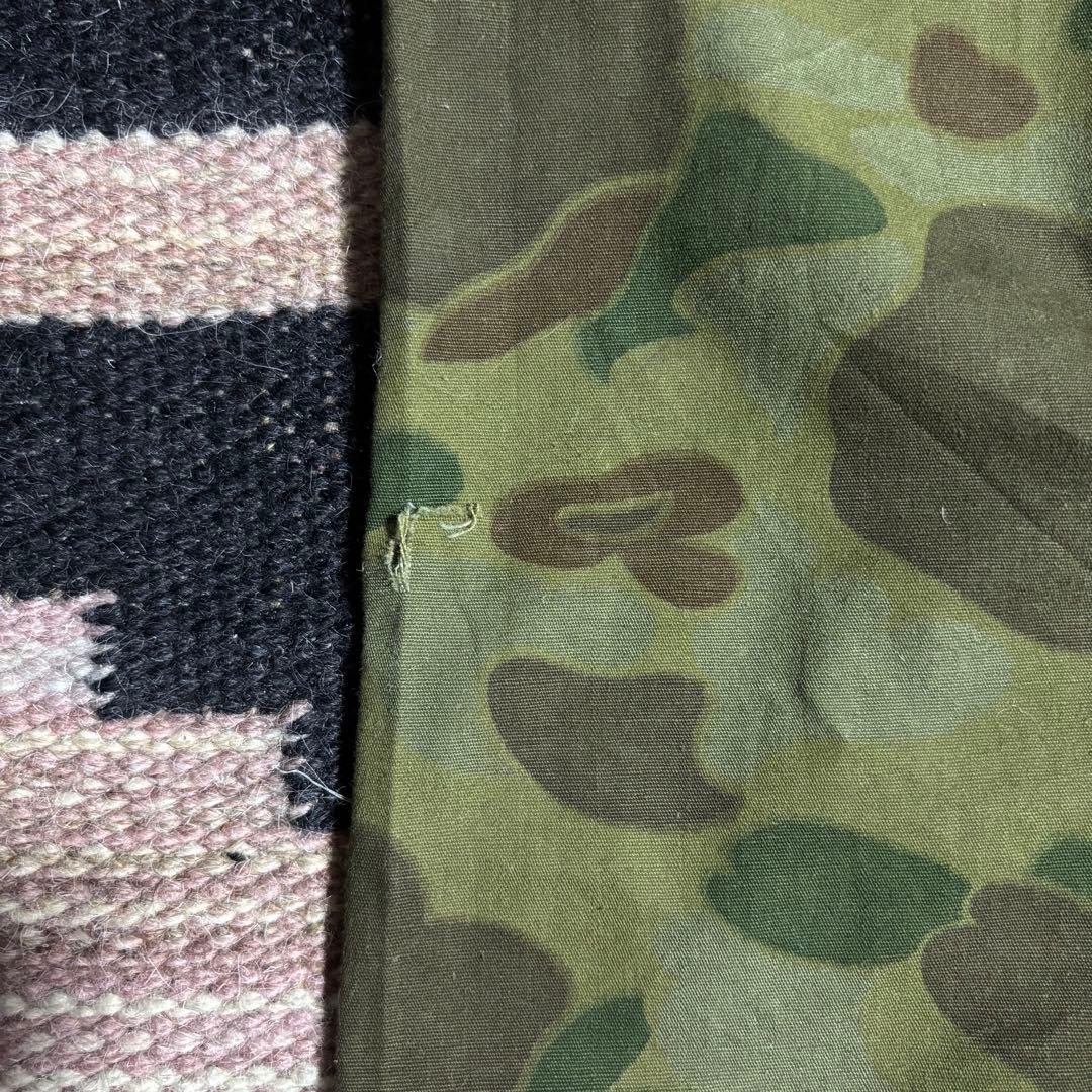 40s 50s ダックハンターカモ　ベイカーパンツ　usa製 ミリタリー　コの字