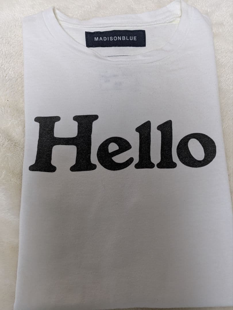 MADISONBLUE Hello Tシャツ ホワイト00