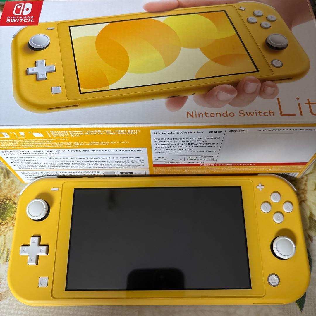 り*ー様 Nintendo Switch Lite イエロー